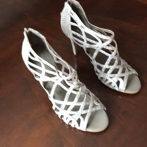 BCBG cage heels